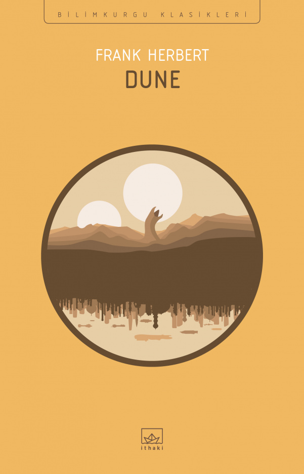 Frank Herbert — Dune, kitap kapağı